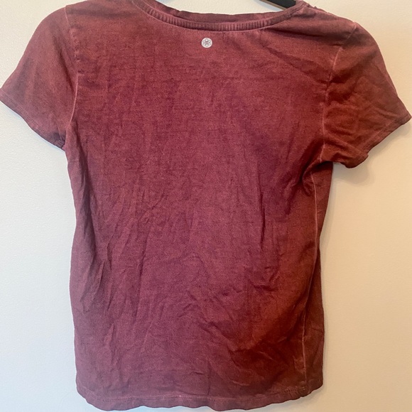 Maroon T-Shirt With Pocket Size XS - Picture 4 of 4